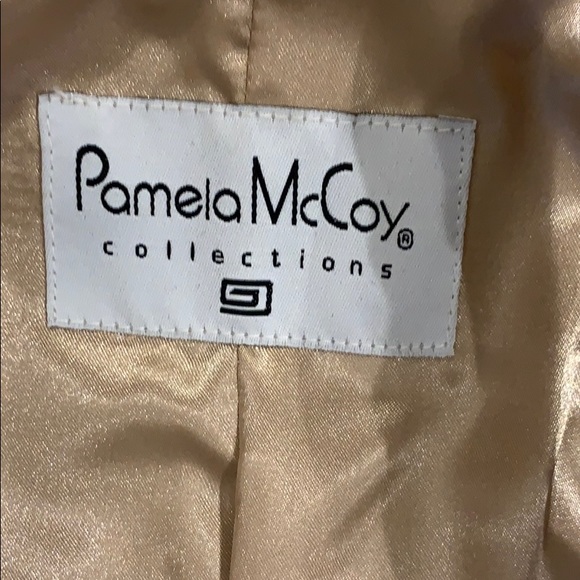 Pamela McCoy vintage leather embellished jacket - Picture 4 of 7
